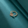 Xuping joyería moda personalidad cocotero anillo plateado oro 18K fábrica directa anillo mujeres A01-R13 Application Scenario